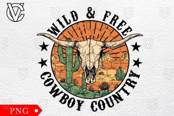 Will and Free Cowboy Country Western Png
